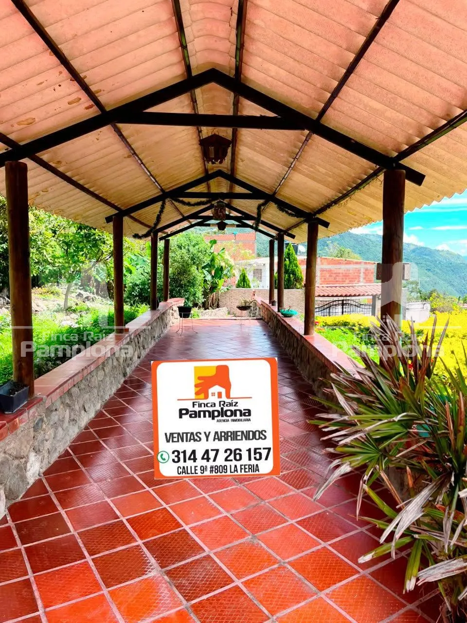 Hermosa cabaña en Pamplonita