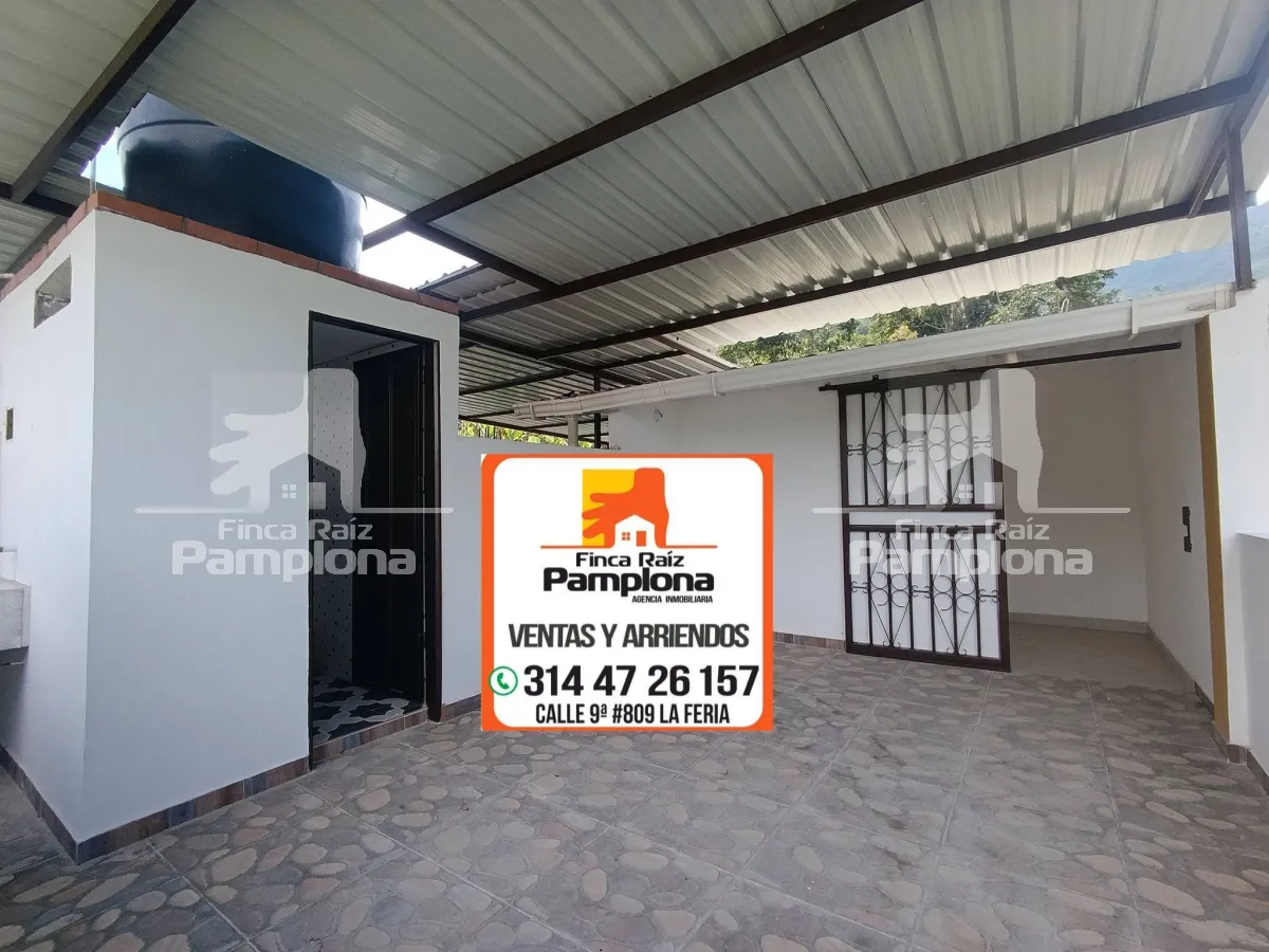 En venta casa en Pamplonita